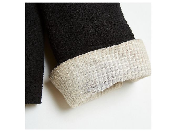 Chanel 09P NEGRO BLANCO LINO SEDA ES40 - vista 4