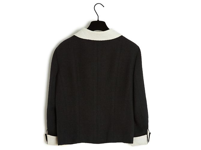 Chanel 09P NEGRO BLANCO LINO SEDA ES40 - vista 5
