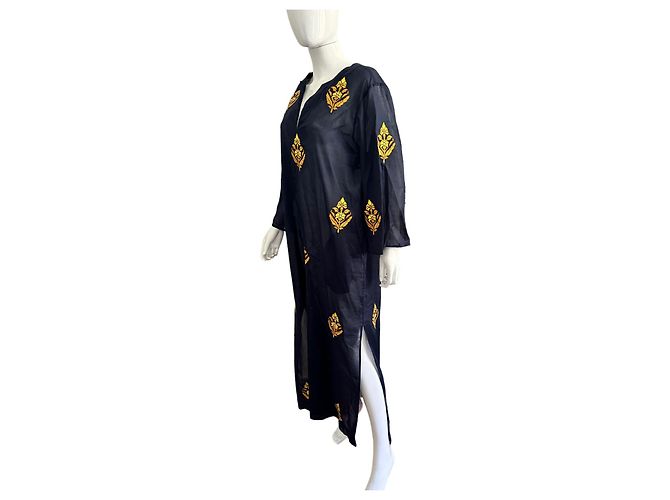 Tory Burch Túnica de playa de gasa de algodón - vista 4