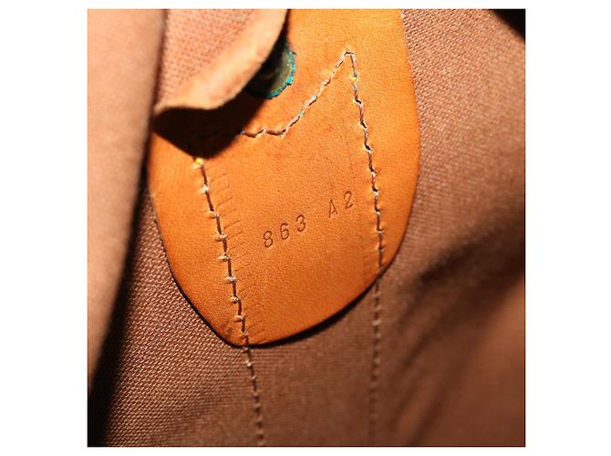 LOUIS VUITTON Monogram Sac Polochon Boston Bag M41222 LV Auth em4471 - vista 11