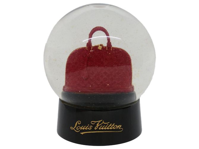 LOUIS VUITTON Snow Globe Alma Exclusive LV VIP Clear Red LV Auth 42976 - view 2