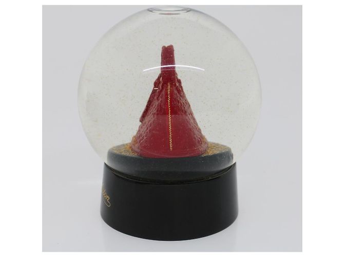 LOUIS VUITTON Snow Globe Alma Exclusive LV VIP Clear Red LV Auth 42976 - view 4