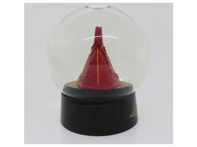 LOUIS VUITTON Snow Globe Alma Exclusive LV VIP Clear Red LV Auth 42976 - view 5