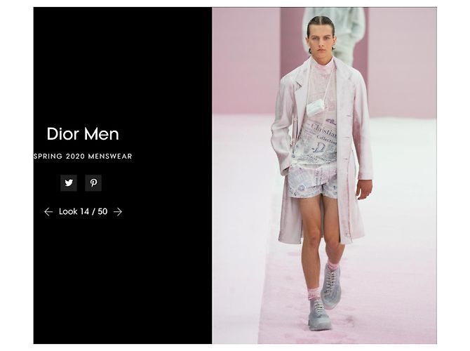 Bottes de combat Dior x Daniel Arsham en caoutchouc transparent - vue 8