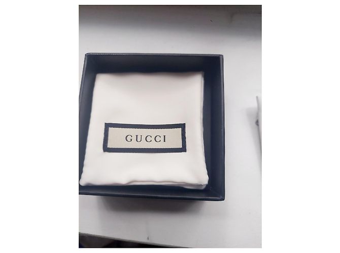 Croce Gucci quadrata in argento Silver hardware - vista 7