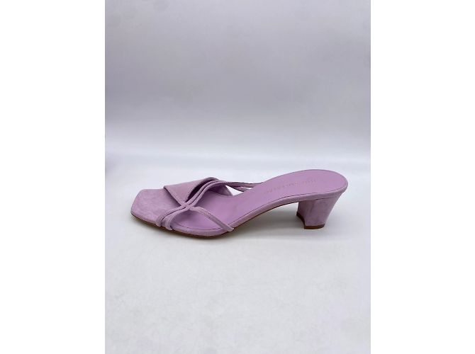 Autre Marque Sandali Ilio Smeraldo T.IT 38 in suede Porpora - vista 2
