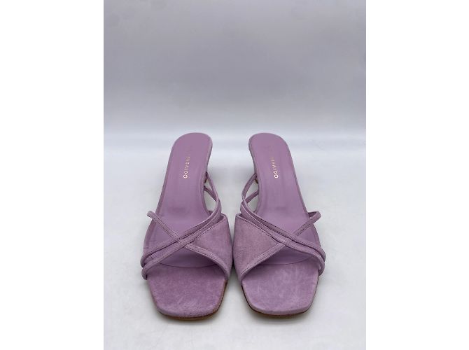 Autre Marque Sandali Ilio Smeraldo T.IT 38 in suede Porpora - vista 4