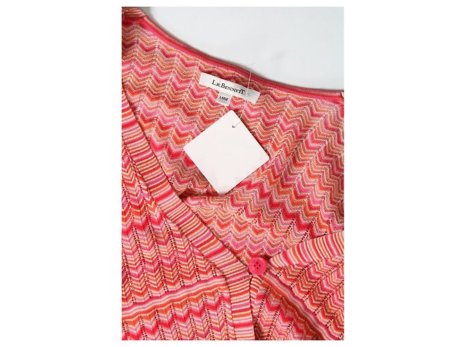 Lk Bennett Strickjacke aus Baumwolle Mehrfarbig Gr L Mehrfarben - Ansicht 3