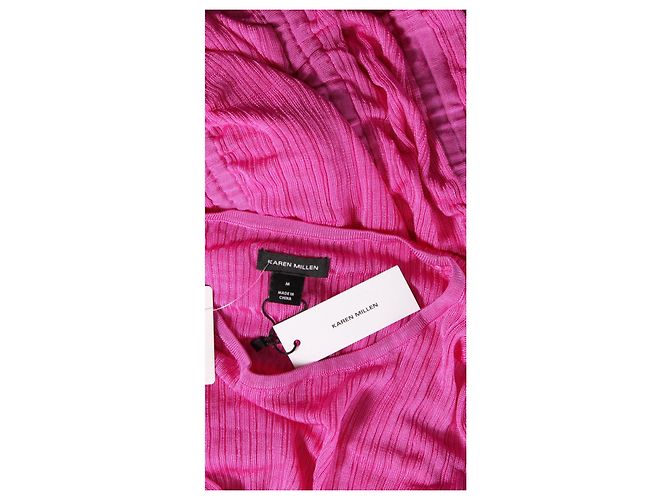 Karen Millen Kleid in Rosa Viscose M - Ansicht 3