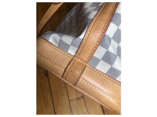 Noe Borsa Louis Vuitton Noé Azur in tela Multicolore - vista 8