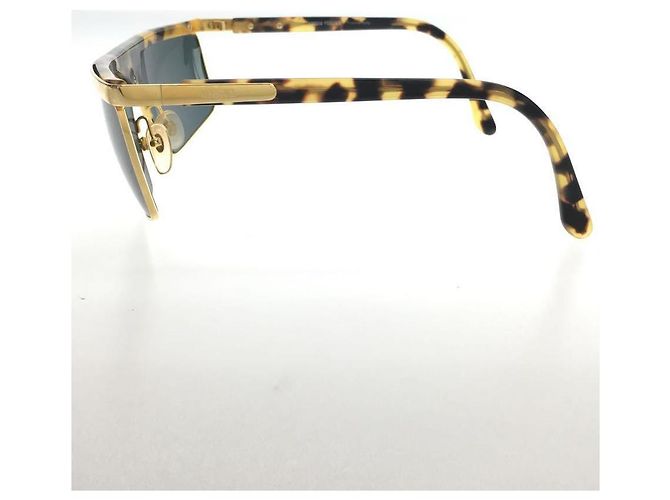 **Gianni Versace Green X Brown Sonnenbrille - Ansicht 3