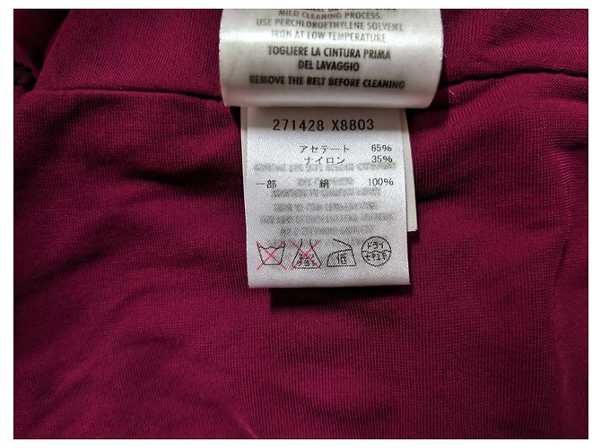 Gucci Crossover-Plisseekleid Pink - Ansicht 4