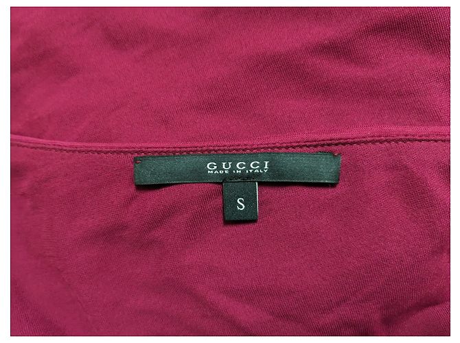 Gucci Crossover-Plisseekleid Pink - Ansicht 6