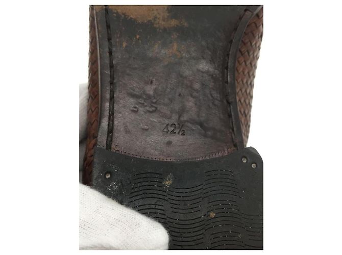 **Scarpe eleganti Gianni Versace in pelle marrone - vista 4