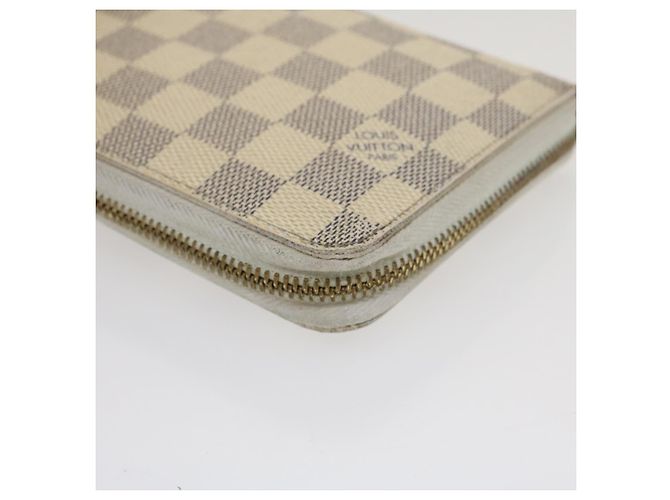 LOUIS VUITTON Damier Azur Zippy Organizer Portafoglio lungo N60012 LV Auth ai662 - vista 15