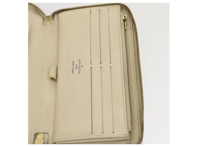 LOUIS VUITTON Damier Azur Zippy Organizer Portafoglio lungo N60012 LV Auth ai662 - vista 20