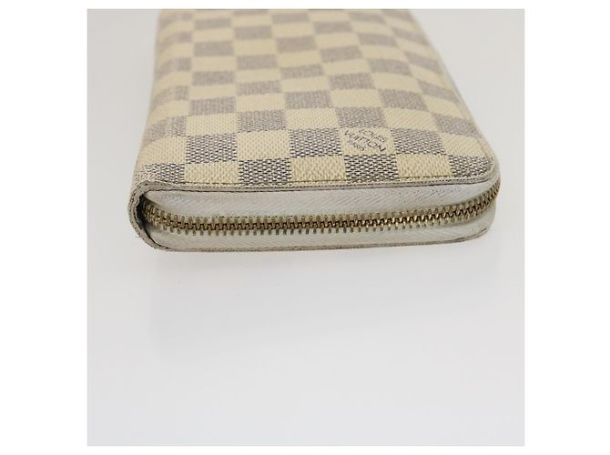 LOUIS VUITTON Damier Azur Zippy Organizer Portafoglio lungo N60012 LV Auth ai662 - vista 3