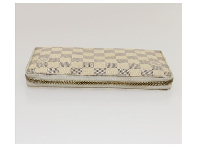 LOUIS VUITTON Damier Azur Zippy Organizer Portafoglio lungo N60012 LV Auth ai662 - vista 4