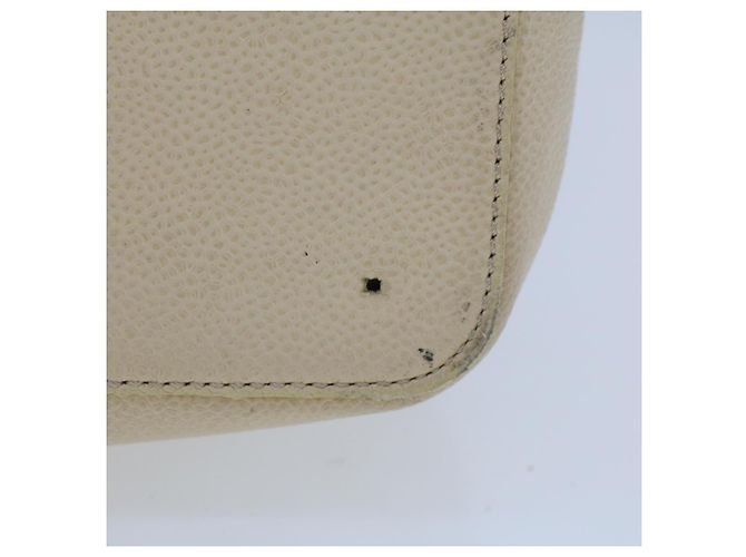 CHANEL Executive-Einkaufstasche mit Drehverschluss und Klappe, Kaviarhaut, Beige, CC Auth 43325 - Ansicht 6