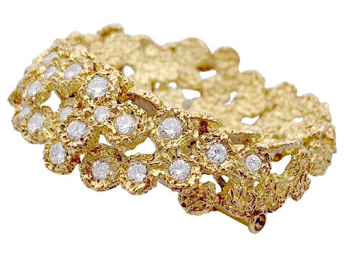 Spilla Fred, giallo oro, Diamants. - vista 3