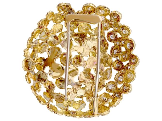 Spilla Fred, giallo oro, Diamants. - vista 4