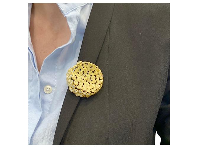 Spilla Fred, giallo oro, Diamants. - vista 6