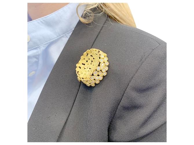 Spilla Fred, giallo oro, Diamants. - vista 8