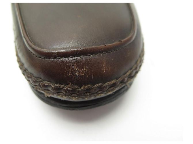 Mocassini Hermès 40 SCARPE MOCASSINI IN PELLE MARRONE - vista 10