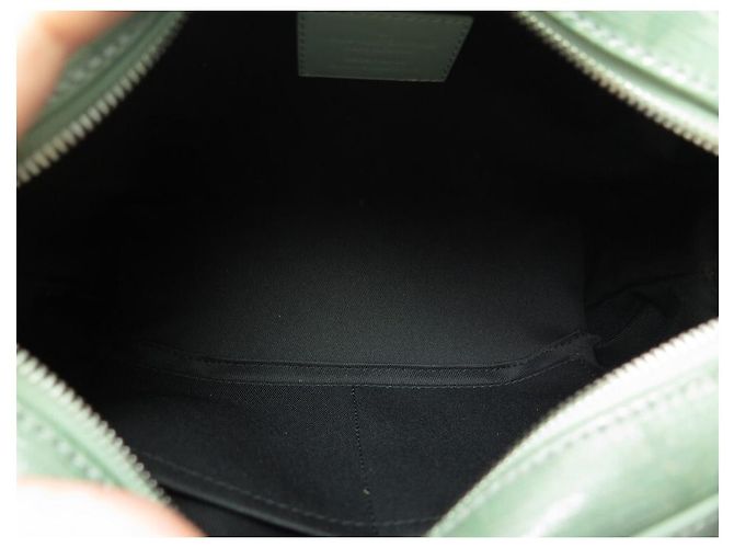 NUOVA LOUIS VUITTON SOFT TRUNK BORSA A SPALLA IN TELA E PELLE CON MONOGRAMMA Blu - vista 9