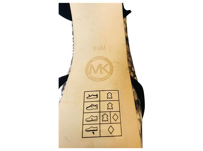 Sandali Michael Kors con strass Nero Grigio - vista 10
