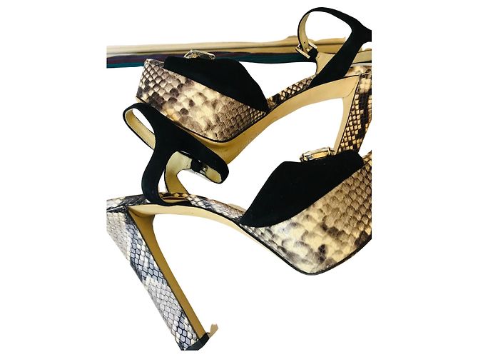 Sandali Michael Kors con strass Nero Grigio - vista 13