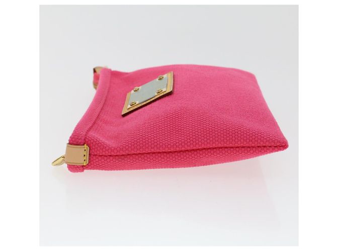 LOUIS VUITTON Antigua Pochette Plat PM Beutel Rosa Rose M40068 LV Auth 42984 - Ansicht 3