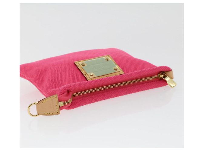 LOUIS VUITTON Antigua Pochette Plat PM Beutel Rosa Rose M40068 LV Auth 42984 - Ansicht 5