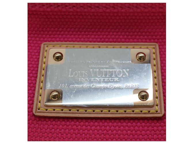 LOUIS VUITTON Antigua Pochette Plat PM Beutel Rosa Rose M40068 LV Auth 42984 - Ansicht 8