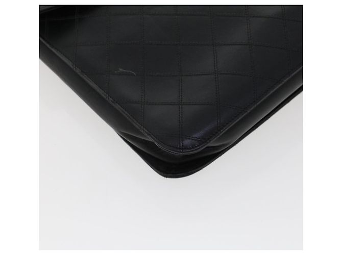 Borsa da lavoro CHANEL in pelle nera CC Auth bs5723 Nero - vista 16