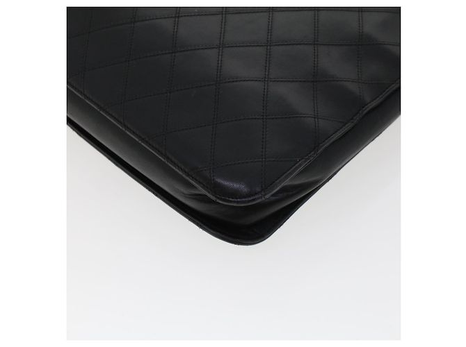 Borsa da lavoro CHANEL in pelle nera CC Auth bs5723 Nero - vista 17