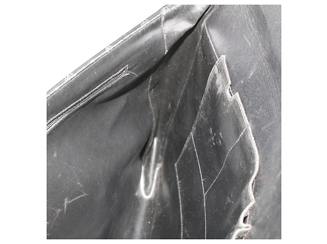 Borsa da lavoro CHANEL in pelle nera CC Auth bs5723 Nero - vista 21