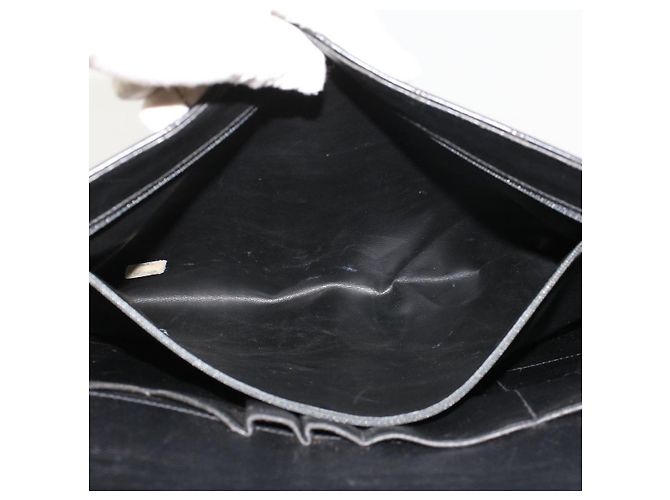 Borsa da lavoro CHANEL in pelle nera CC Auth bs5723 Nero - vista 23