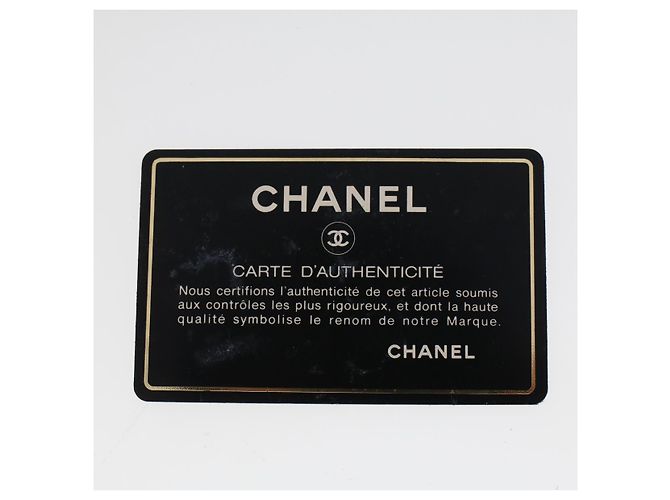 Borsa da lavoro CHANEL in pelle nera CC Auth bs5723 Nero - vista 24