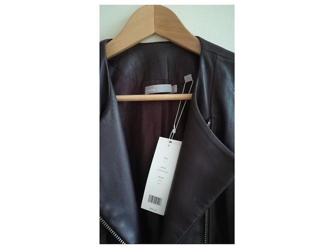 Vince Elegante giacca con zip Marrone scuro - vista 5