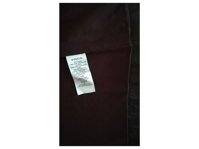 Vince Elegante giacca con zip Marrone scuro - vista 6