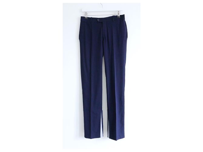 Autre Marque Bettter x Rika Studio Navy Leinenhose Marineblau - Ansicht 2