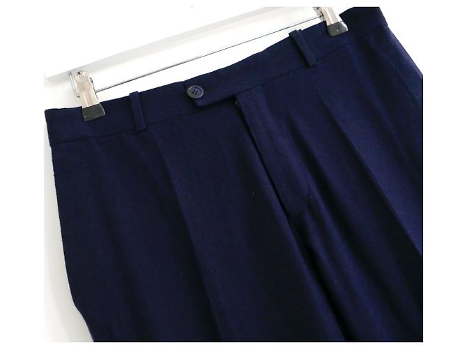 Autre Marque Bettter x Rika Studio Navy Leinenhose Marineblau - Ansicht 3