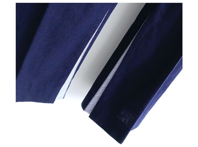 Autre Marque Bettter x Rika Studio Navy Leinenhose Marineblau - Ansicht 4