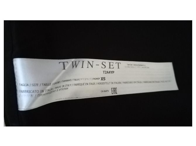 Twin Set Shorts con pied-de-poule a due pezzi Marrone Beige - vista 8
