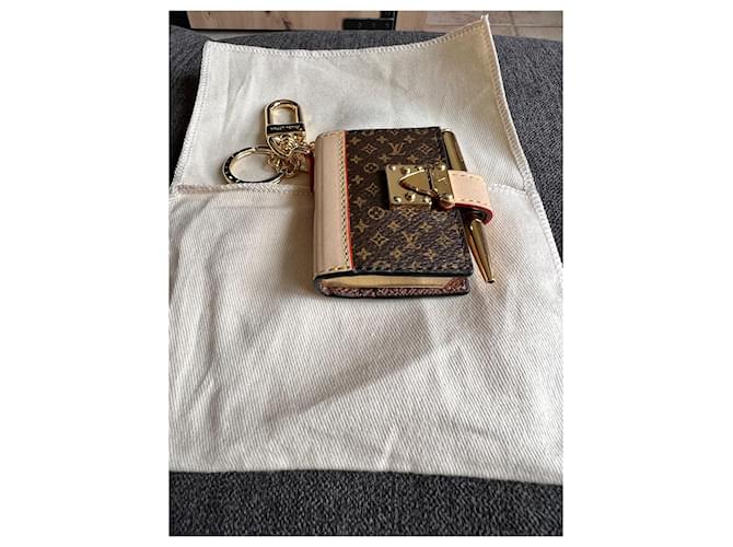 Louis Vuitton Portachiavi a libro LV Marrone - vista 7