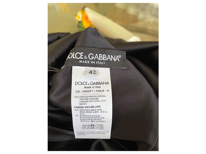 Dolce & Gabbana Dolci Cabana Classic Kleid Viskose Mehrfarbig Mehrfarben - Ansicht 4