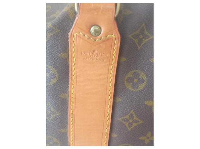 Polochon Louis Vuitton XXL-Reisetasche 70 cm Braun - Ansicht 12