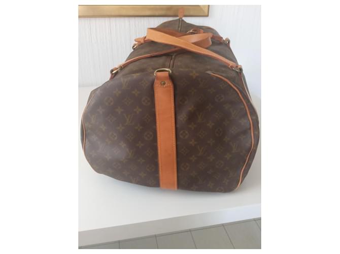 Polochon Louis Vuitton XXL-Reisetasche 70 cm Braun - Ansicht 16