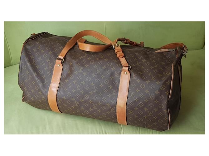 Polochon Louis Vuitton XXL-Reisetasche 70 cm Braun - Ansicht 2